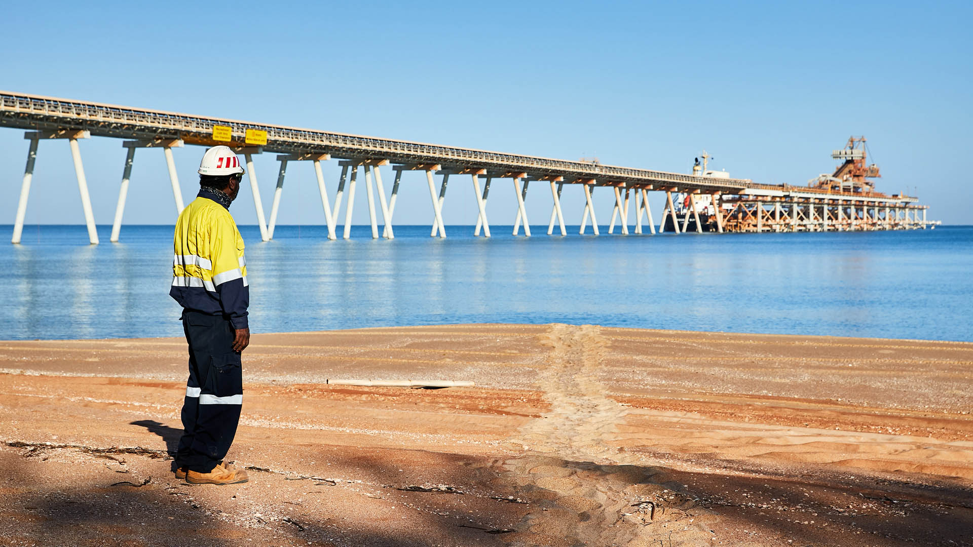 Weipa port, Australia