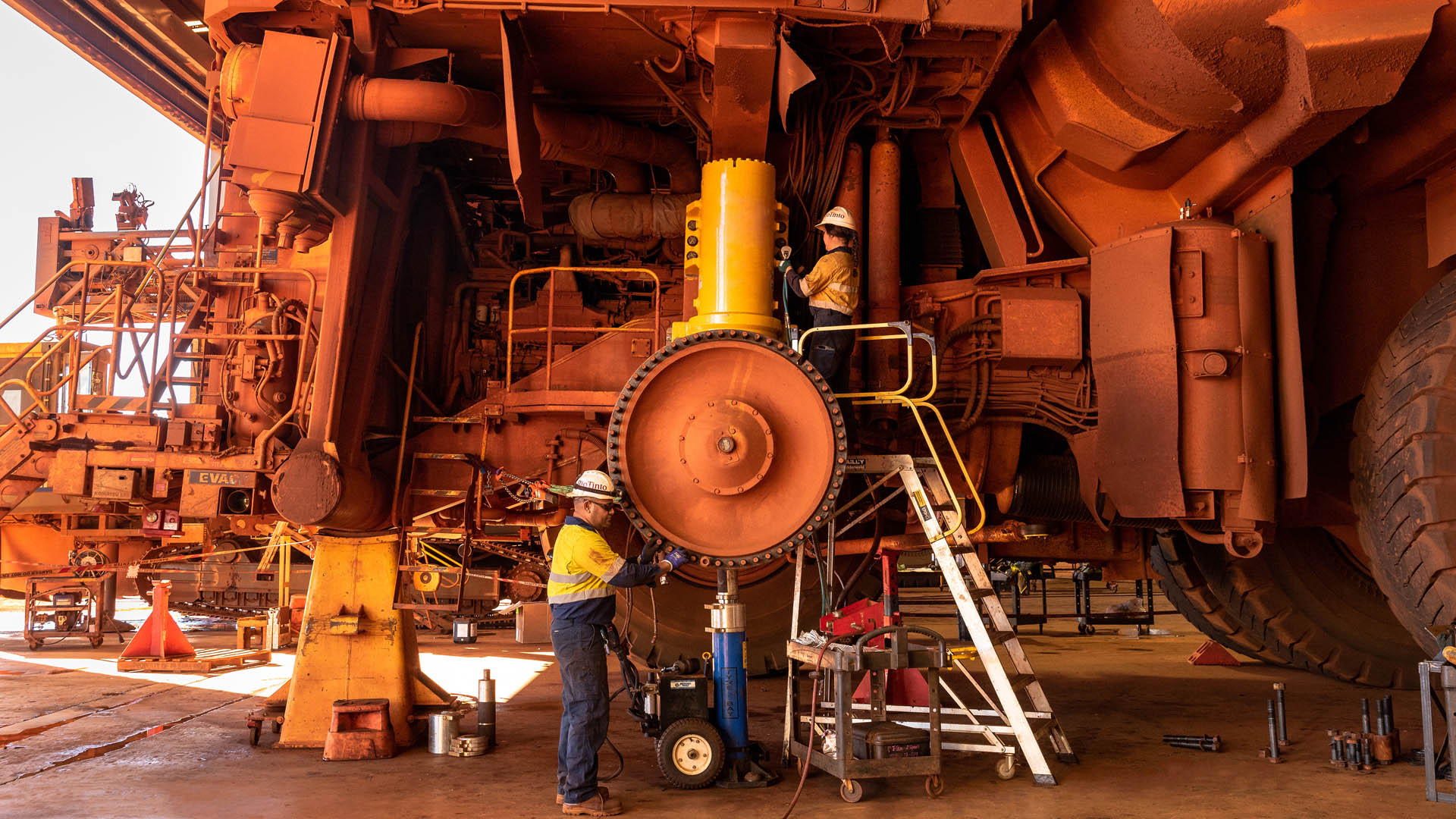 Maintenance, Yandicoogina, the Pilbara