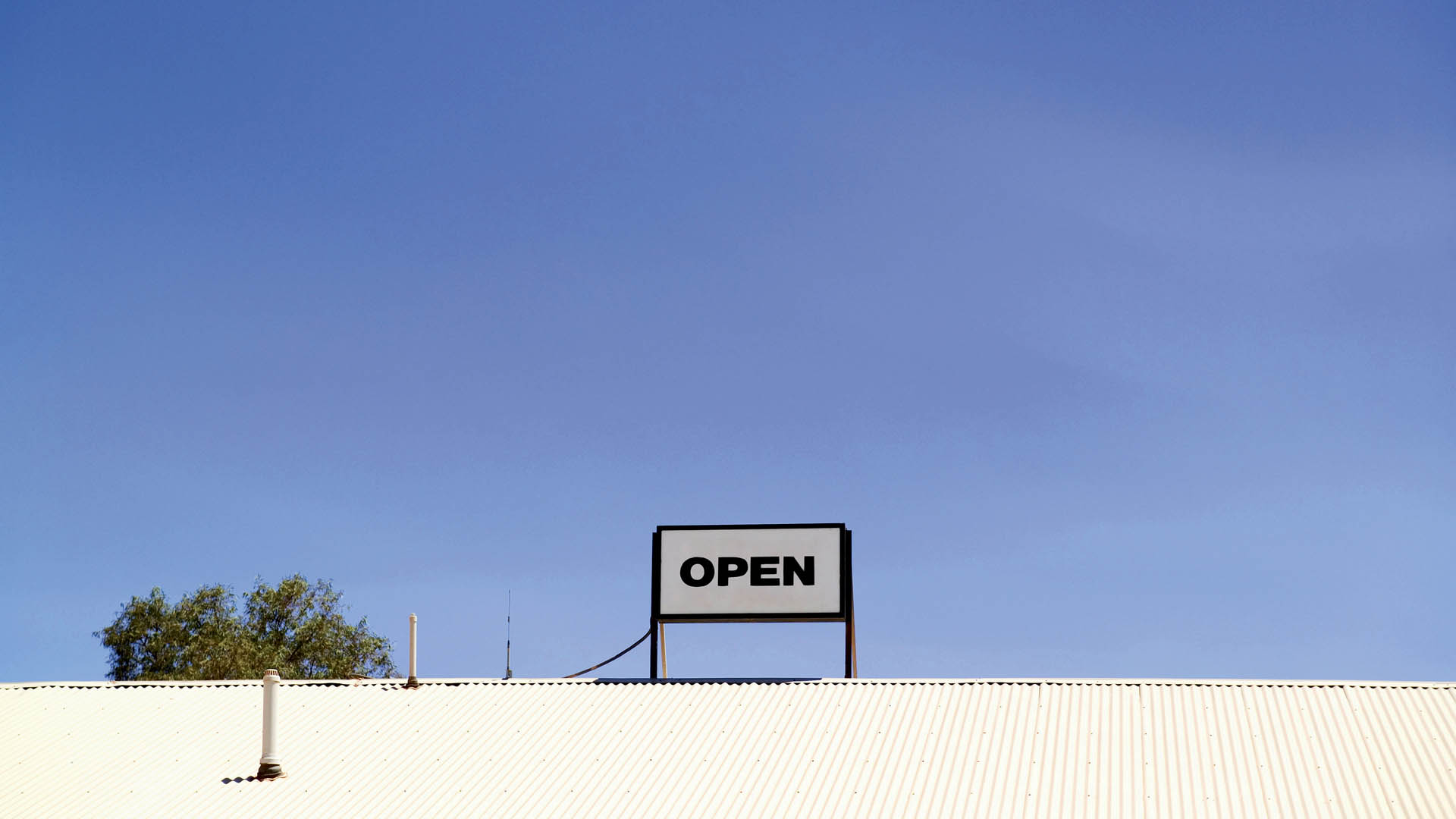 Small business sign