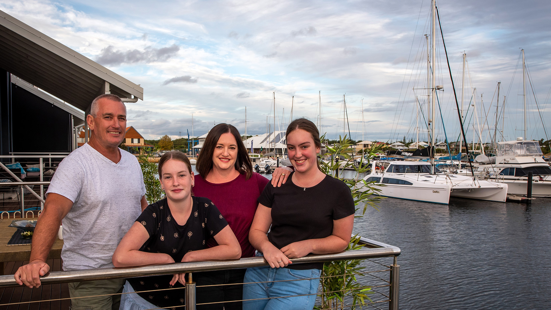 Ray and his family