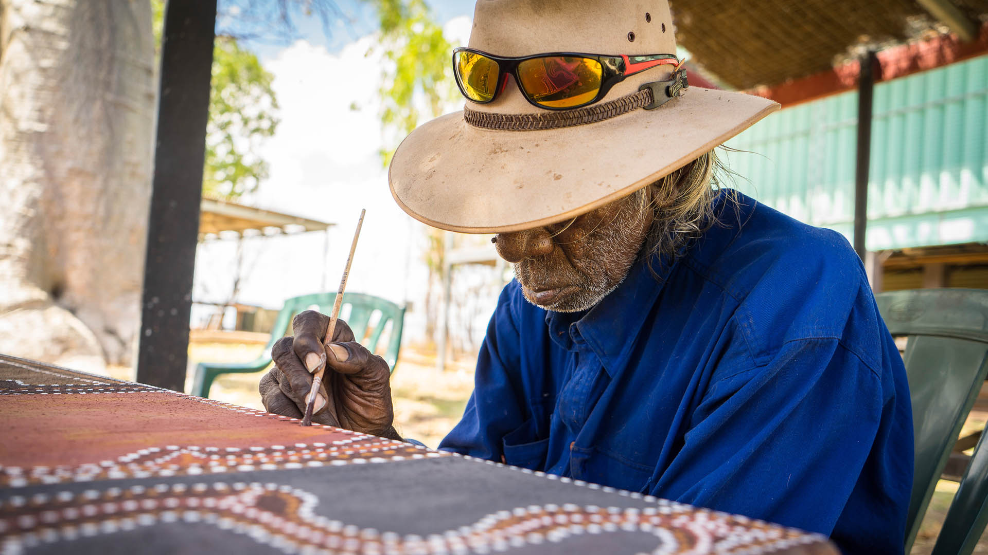 Argyle community - Warmun artist