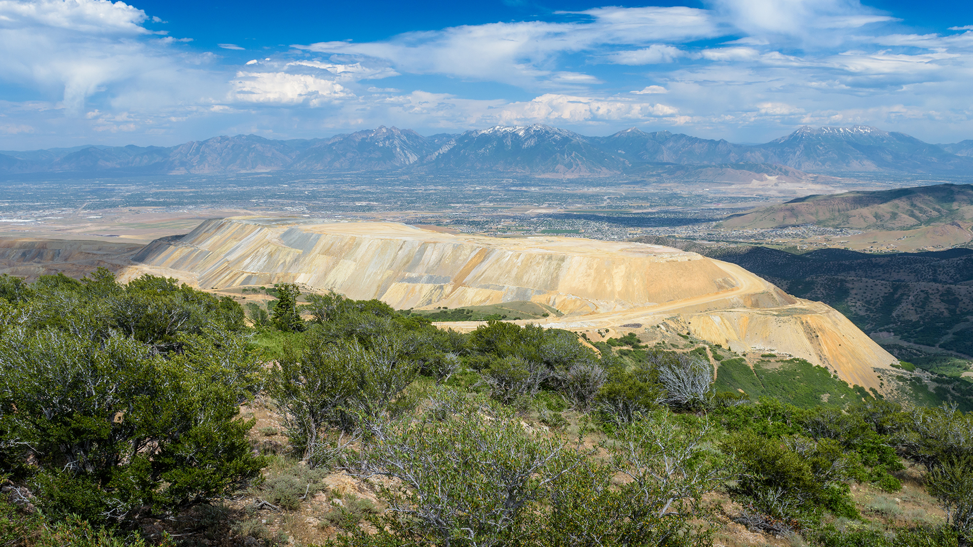 Kennecott from the air