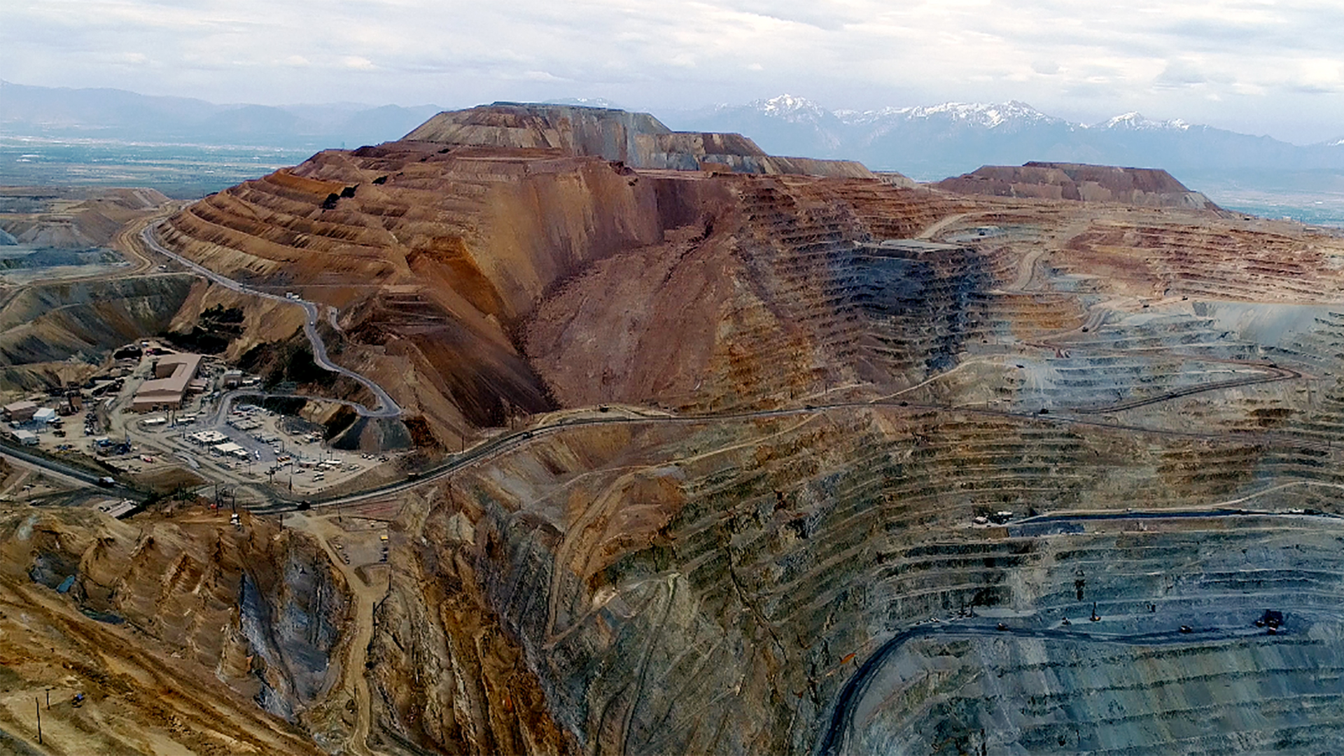 Kennecott from the air