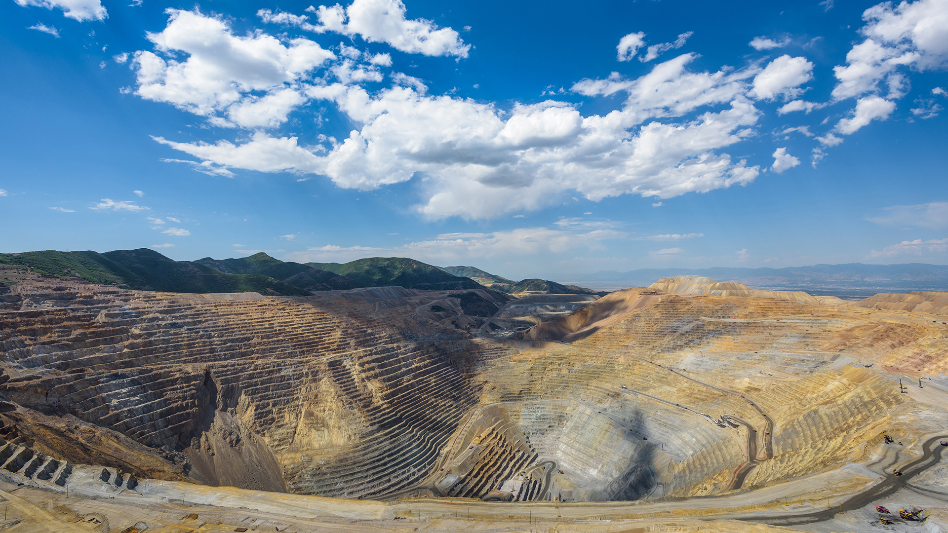 Kennecott from the air
