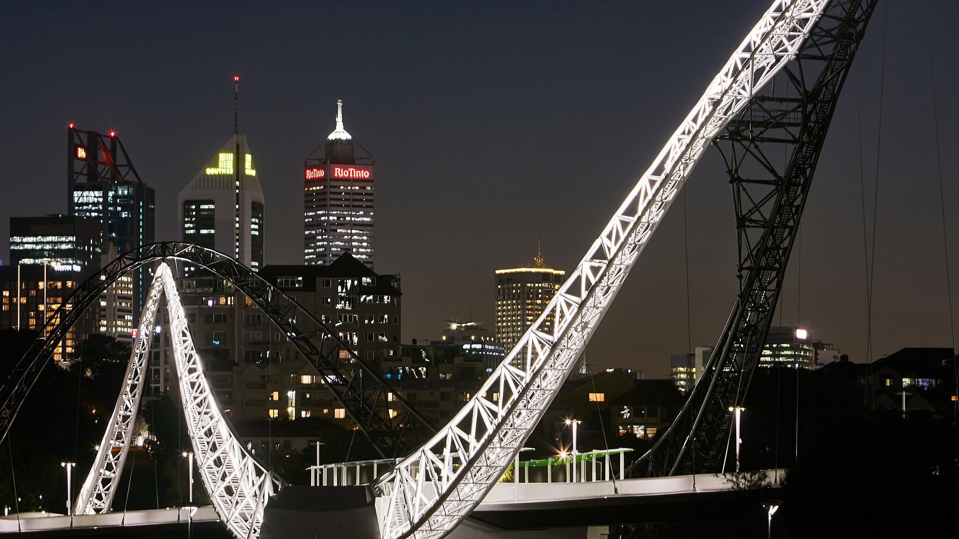 Steel in bridge construction - Perth, Australia
