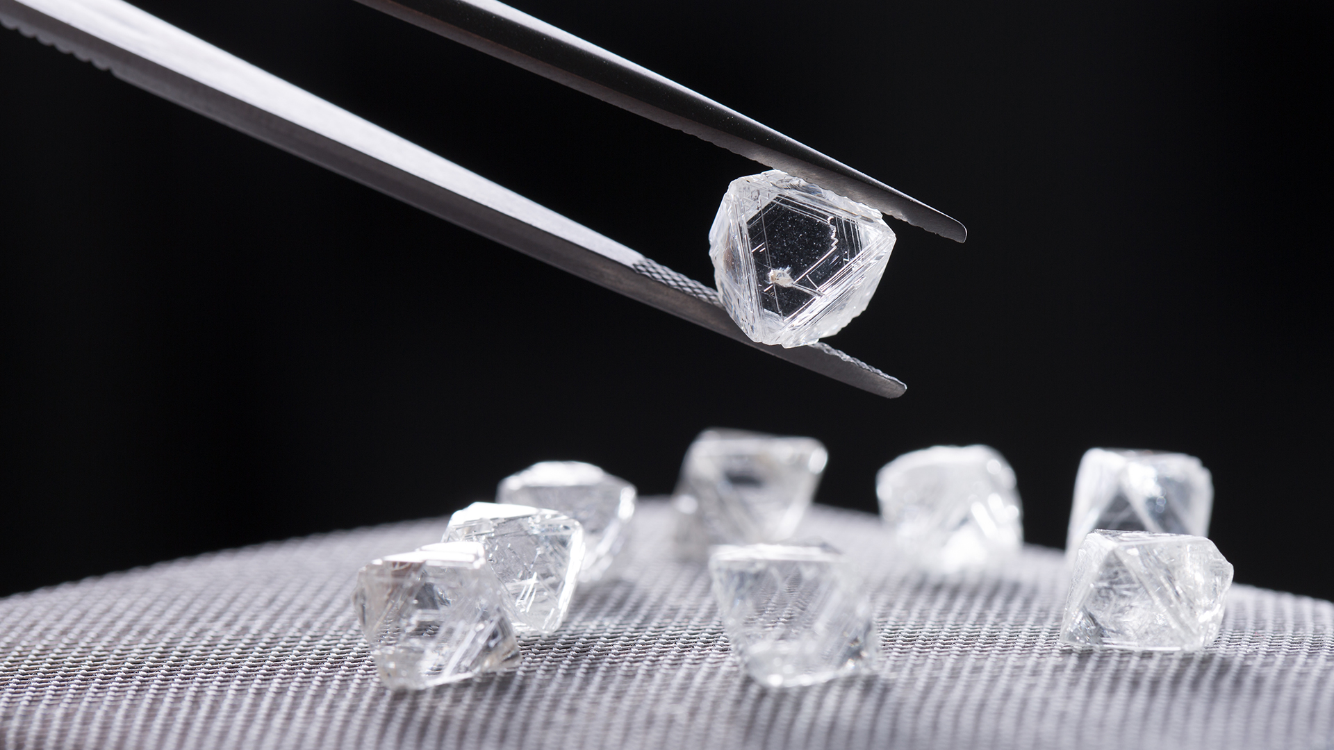Diavik rough diamonds