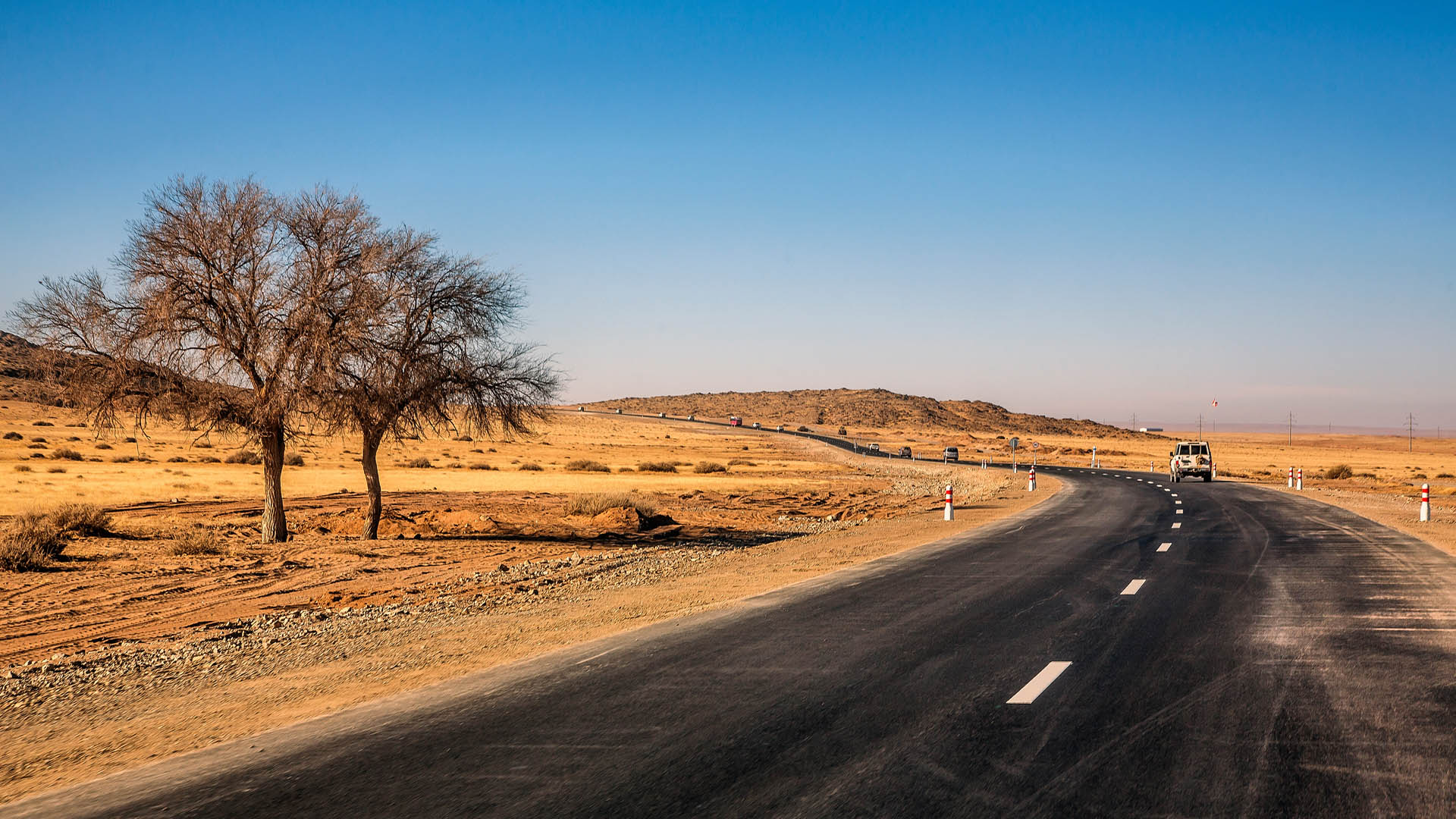 Desert road, Oyu Tolgoi