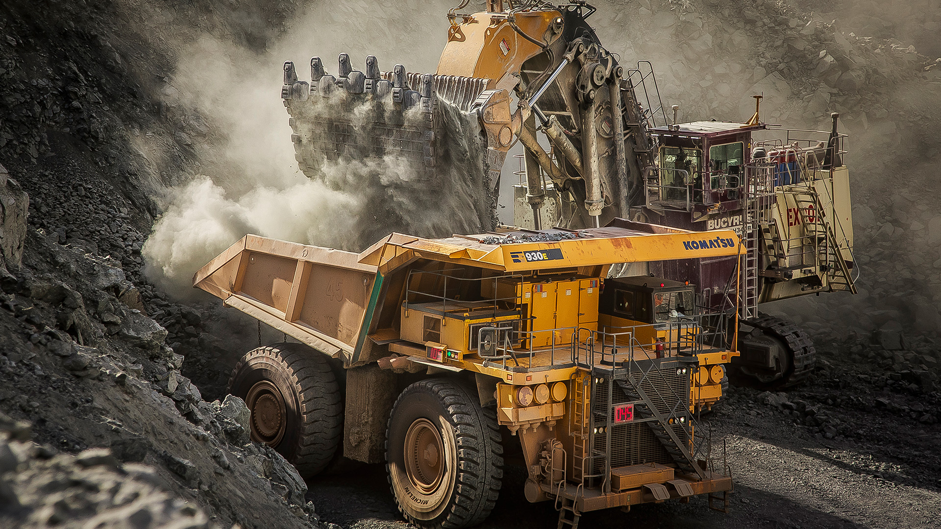 Truck, Oyu Tolgoi