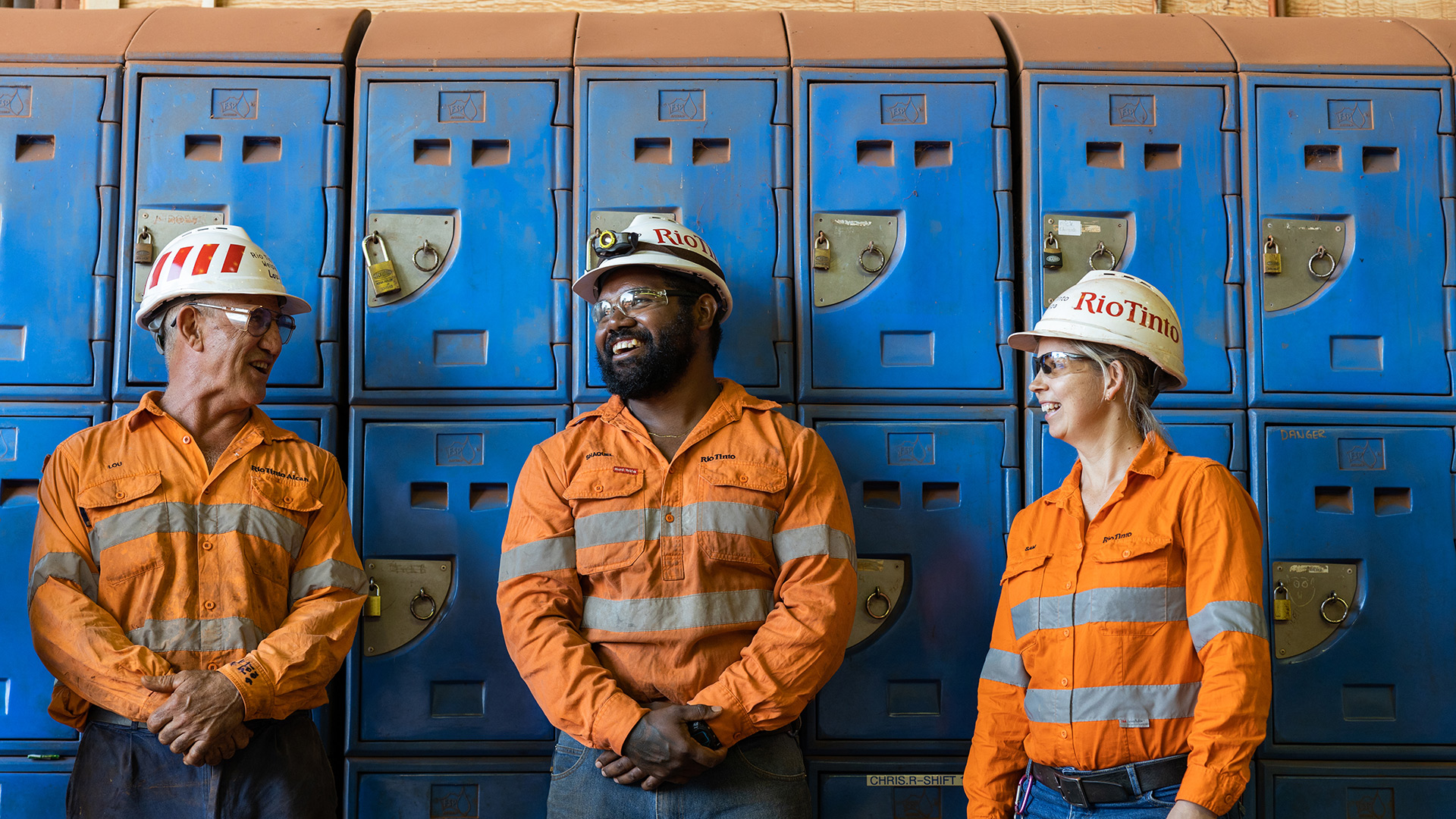 Three employees