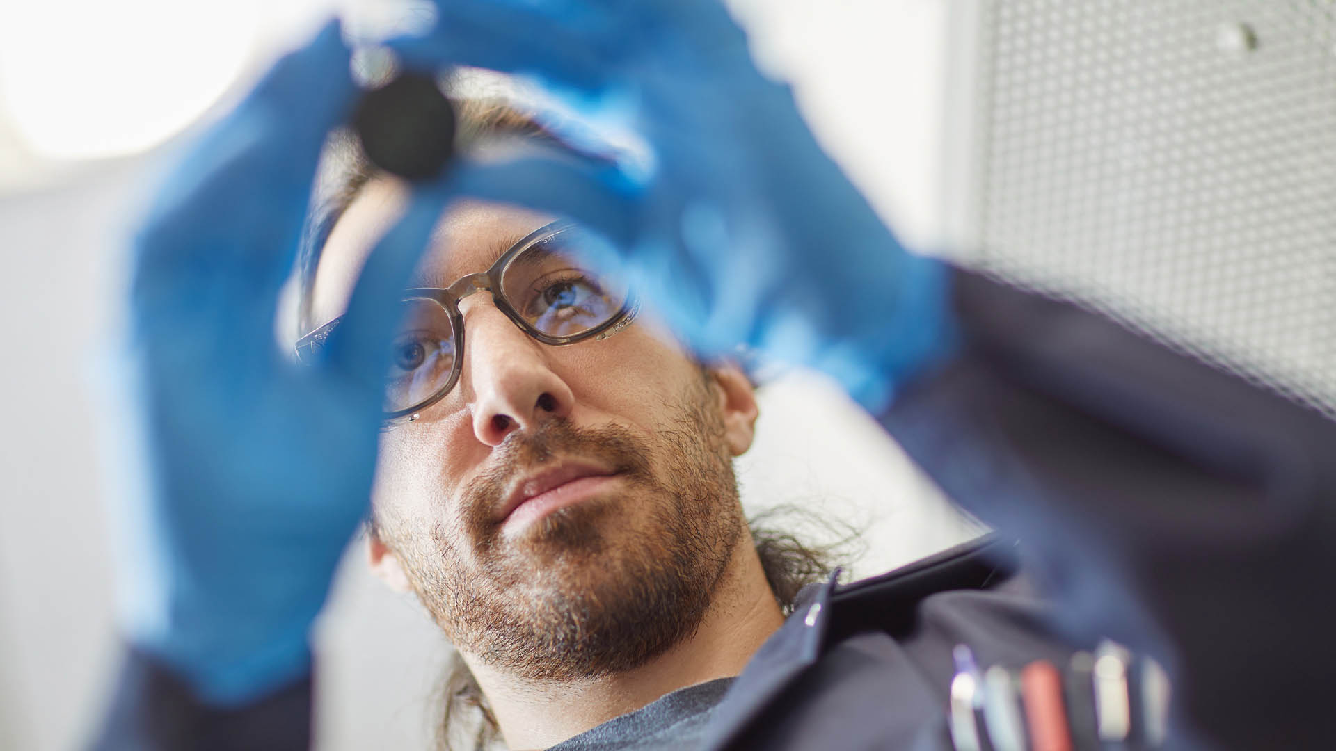 Revolution-Al™ being examined in a lab
