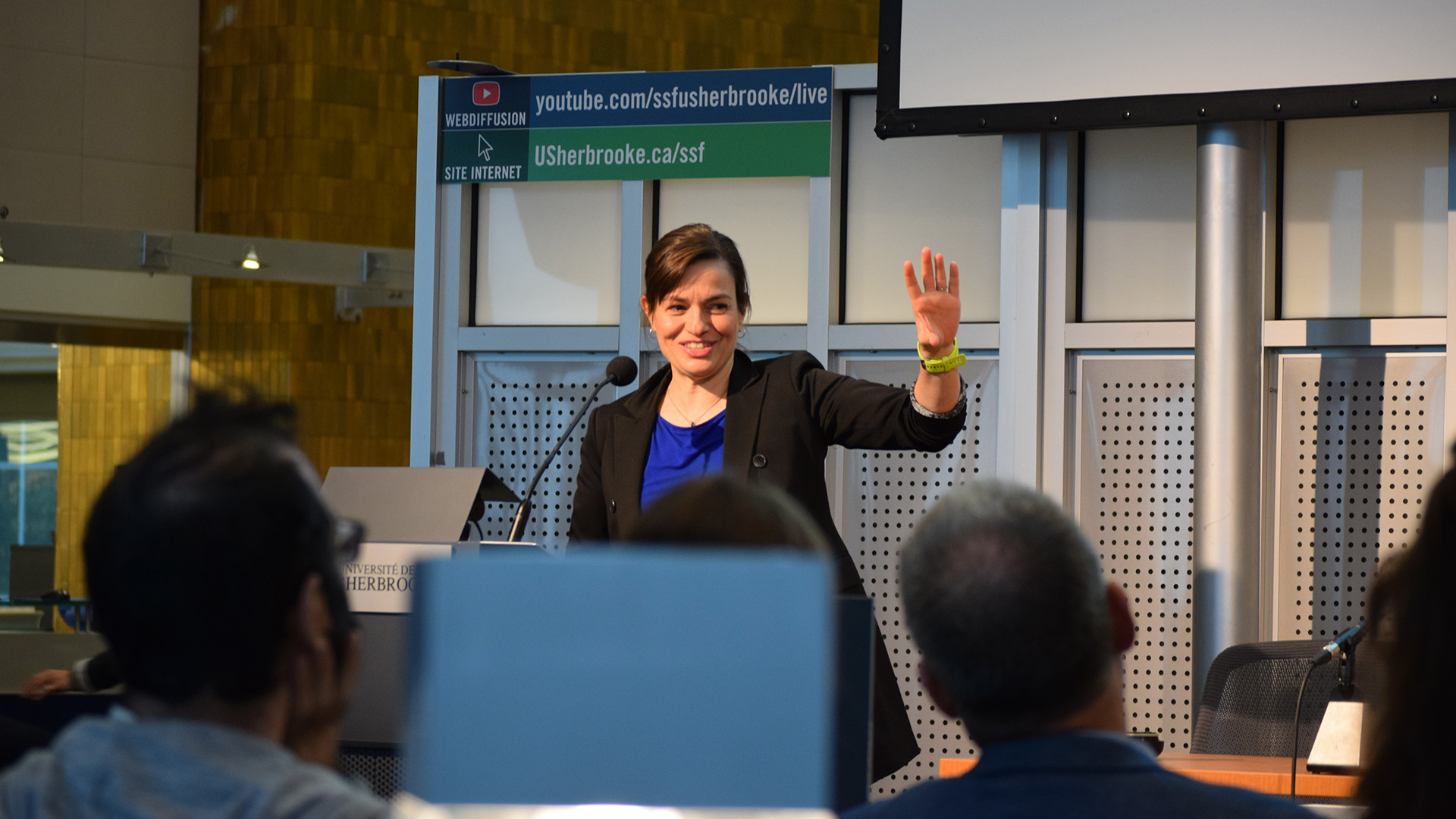 Dr Eve Langelier, Université de Sherbrooke’s Chair for Women in Science and Engineering