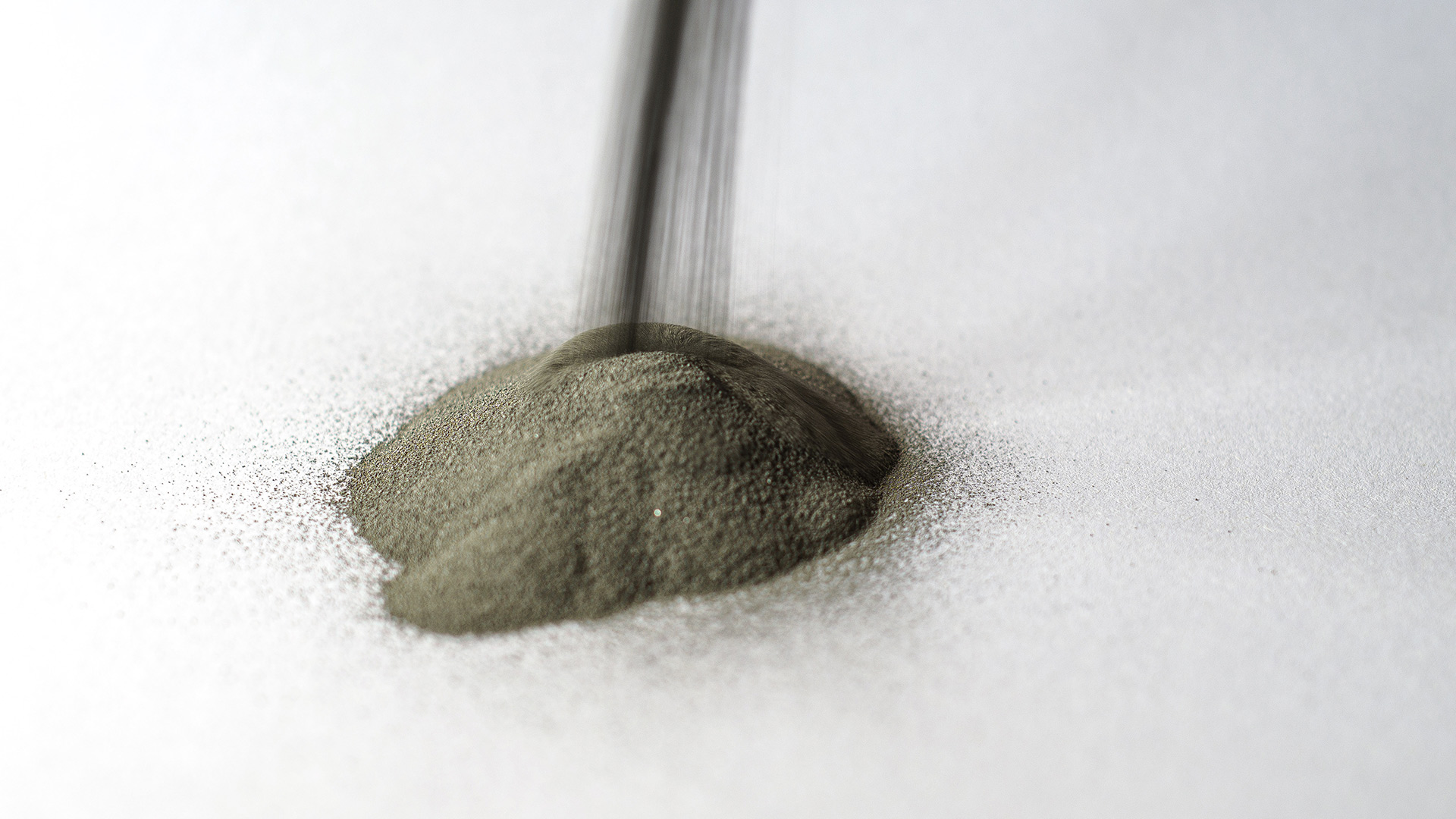 Water atomised steel powder