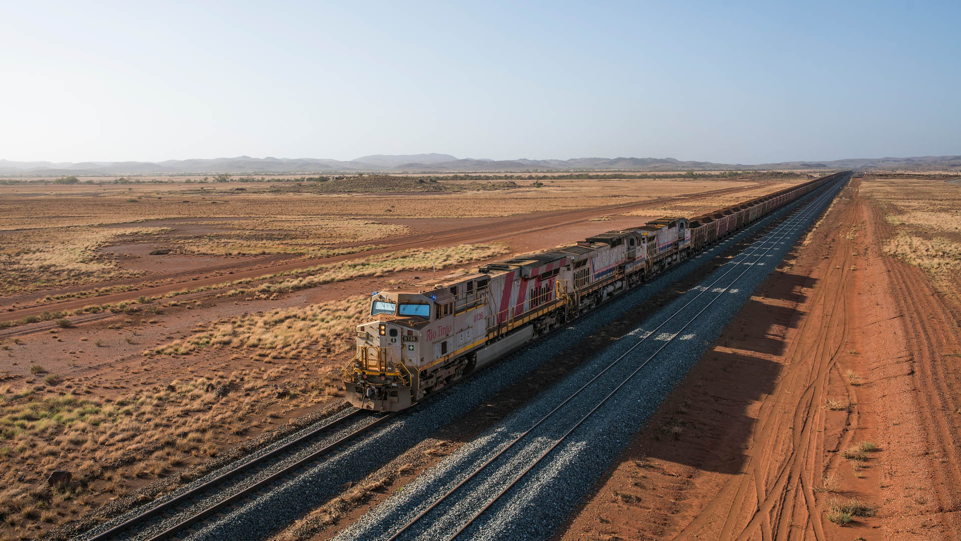 Driverless AutoHaul train, Pilbara